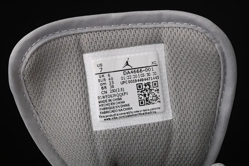 All categories Air Jordan Jordan series basketball shoes Air Jordan 1 Mid Air Jordan 1 Mid AJ1 Joe 1 Zhongbang Maca color yellow cement gray basketball shoes DA4666-001